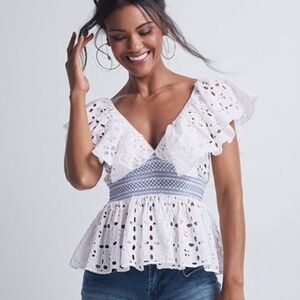 venus peplum top